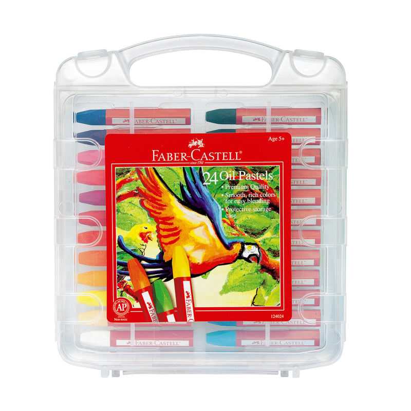 Faber Castell Oil Pastels New - 24 Colors : Faber Castell 