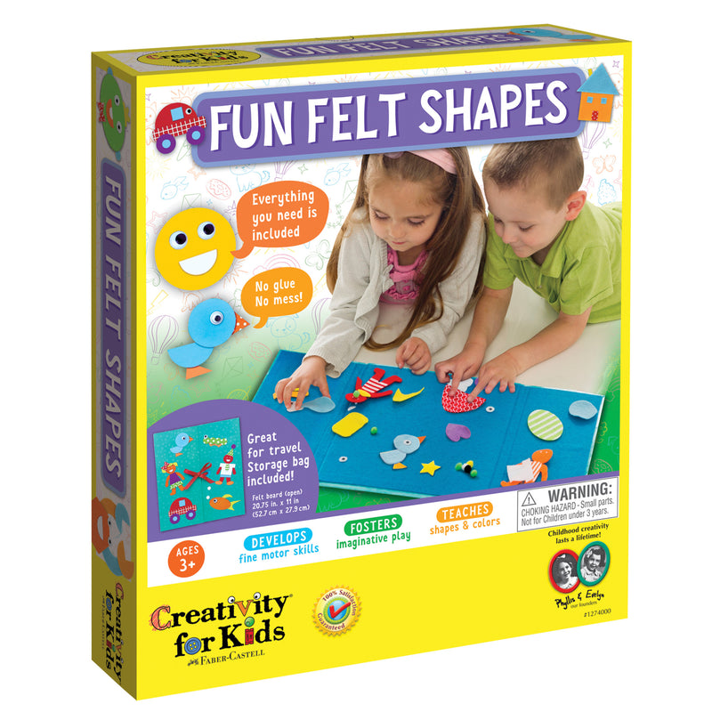 Creativity for Kids My First Fun Felt Shapes Kit