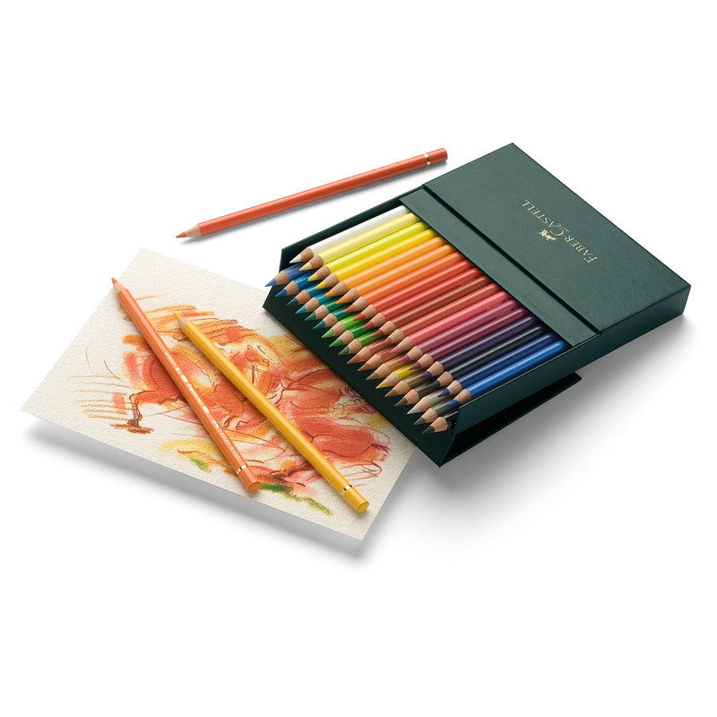 Color Pencils for Adults: Polychromos Artists Color Pencils Tin of 60 –  Faber-Castell USA